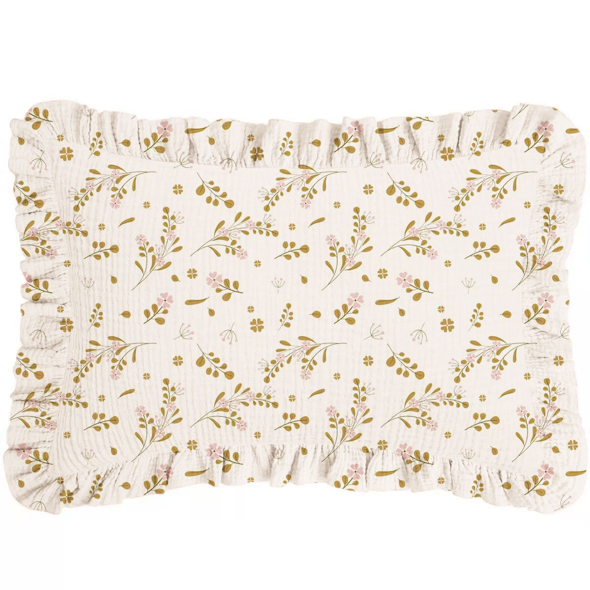 Breathable Cotton Gauze Pillowcase for Children - All Colors & Sizes