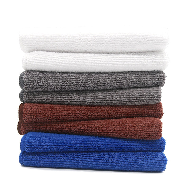 Microfiber Kitchen Cleaning Rags 25x25cm & 30x30cm, Water Absorbent, 5-Piece Set