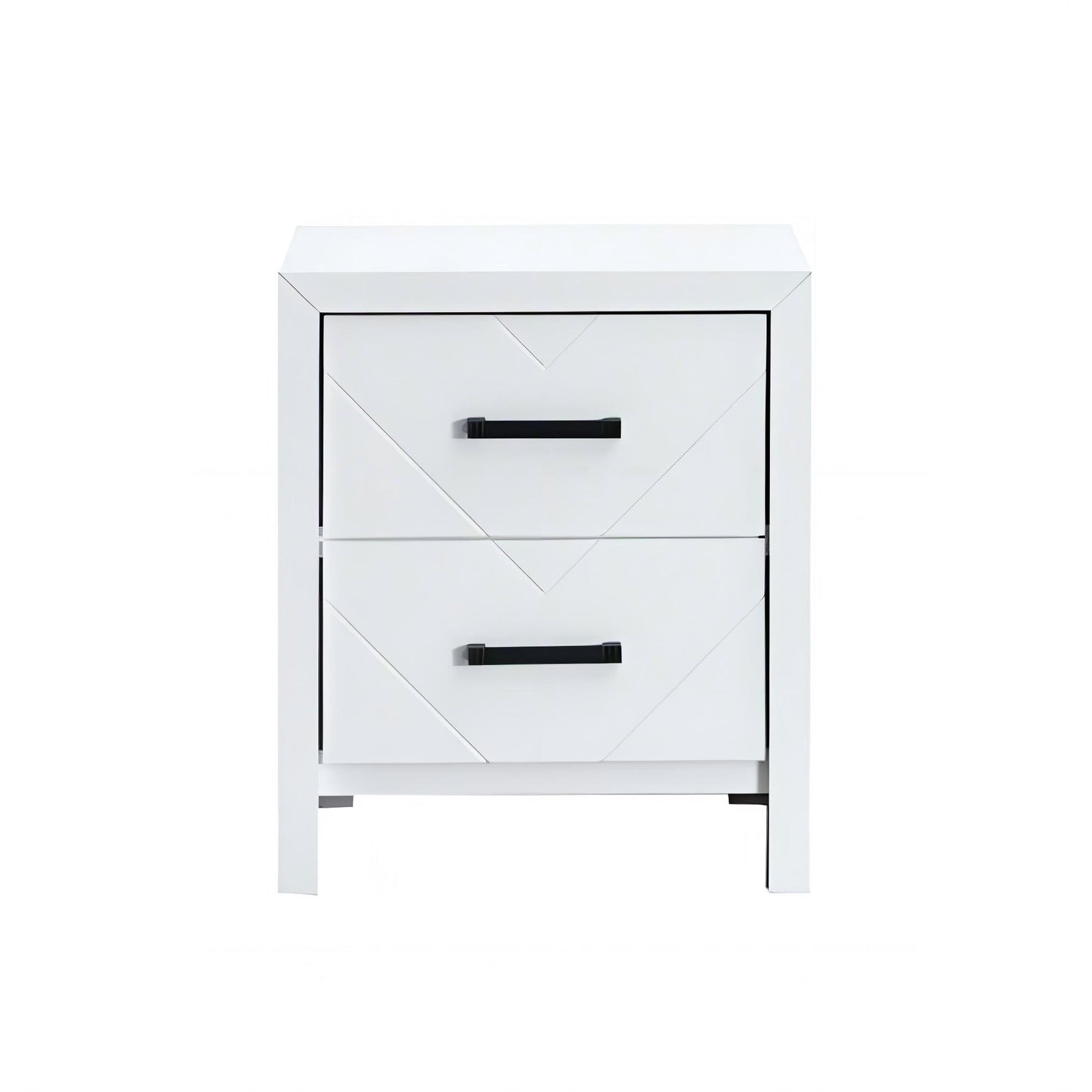 Morris G0093-N 2 Drawer Nightstand White