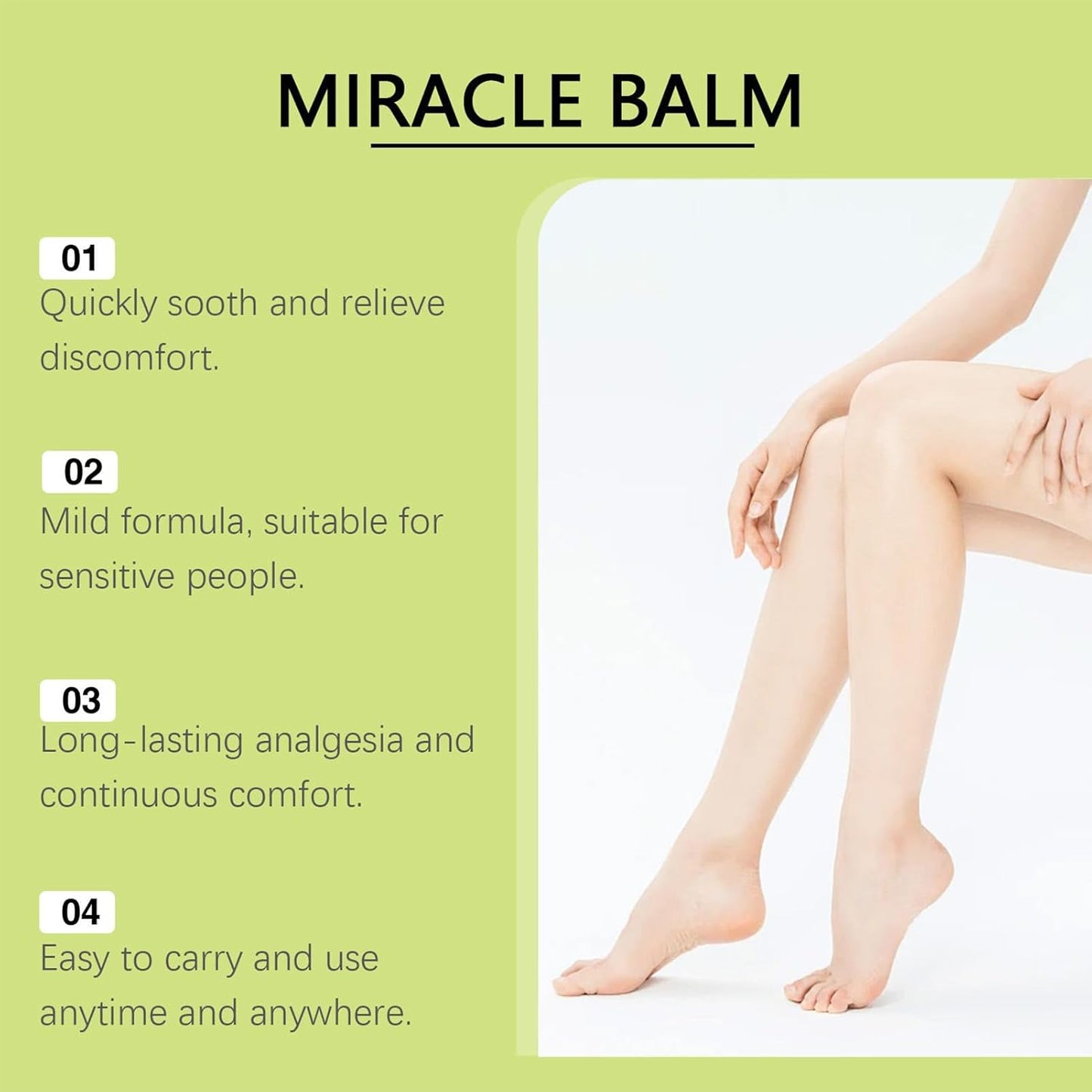 Natural Soothing Joint Cream - Fast Absorbing Muscle & Body Relief Balm