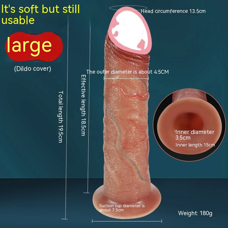 Men's Wearable Masturbator Pants Silicone Penis Simulation Sex Toy - Multiple Styles