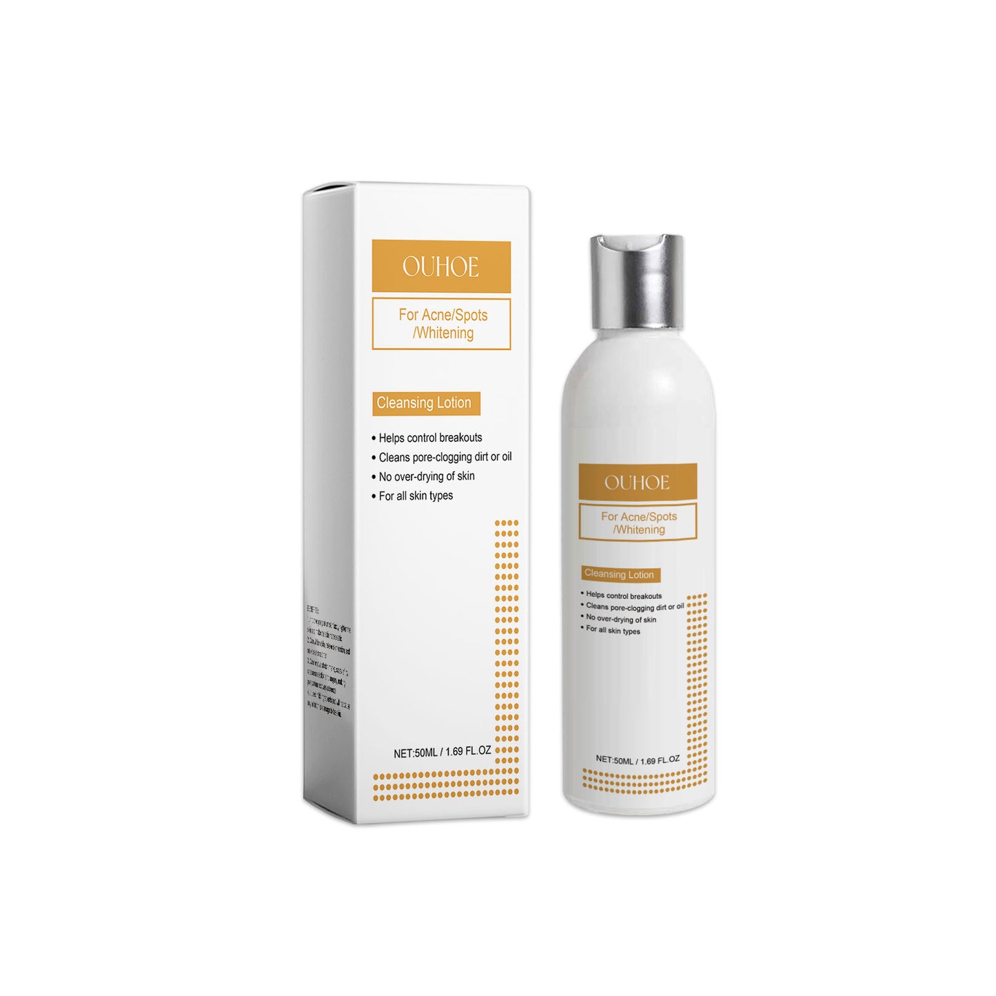 Hydrating Facial Cleansing Lotion with Lemon Extract & Vitamin E - 50ml