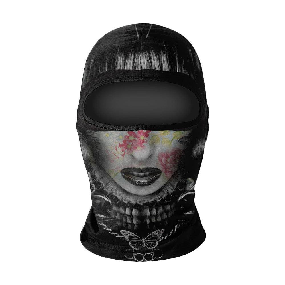 Outdoor Sun Protection Face Cover - Breathable Ice Silk