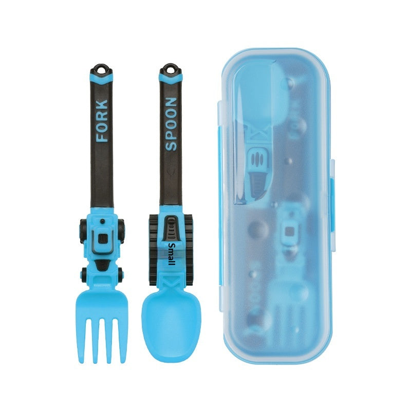 Children's Heavy Duty Plastic Construction Vehicle Shovel and Fork Set