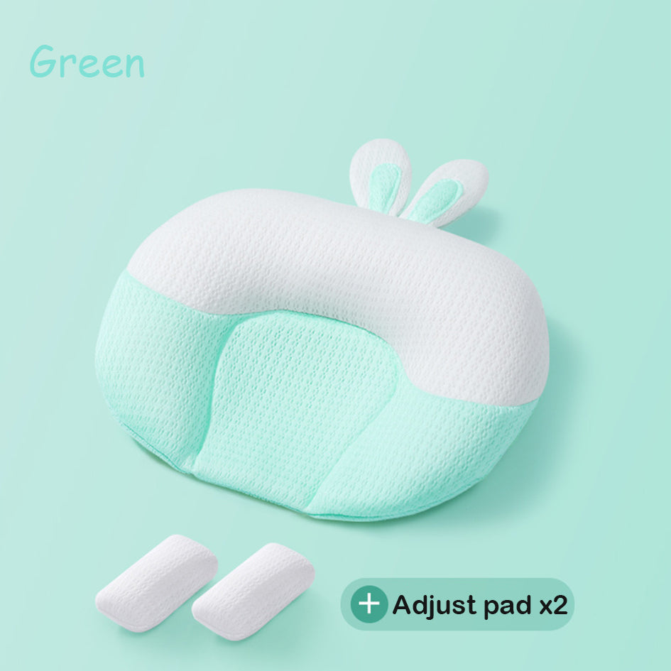 Baby Head Shaping Pillow with Adjustable Columns - Anti-Eccentric Corrector