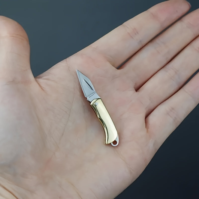 Mini Kitchen Knife - Unstreaked Yellow