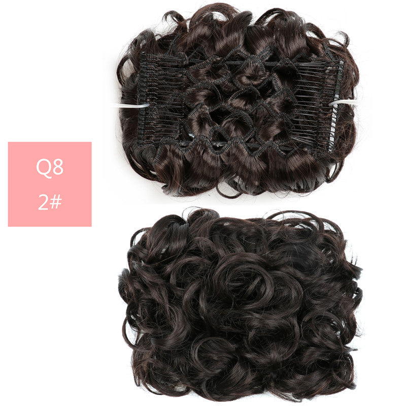 Fluffy Cosplay Wig with Comb Insert - High Temperature Synthetic Hair