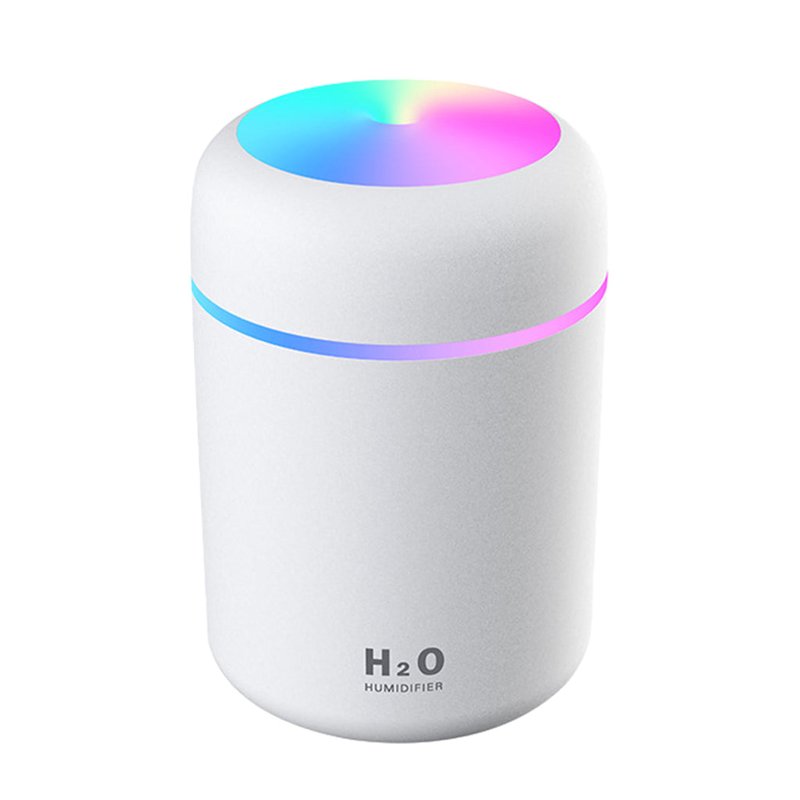 Ultrasonic Aromatherapy Essential Oil Diffuser - 300ml Night Light Humidifier