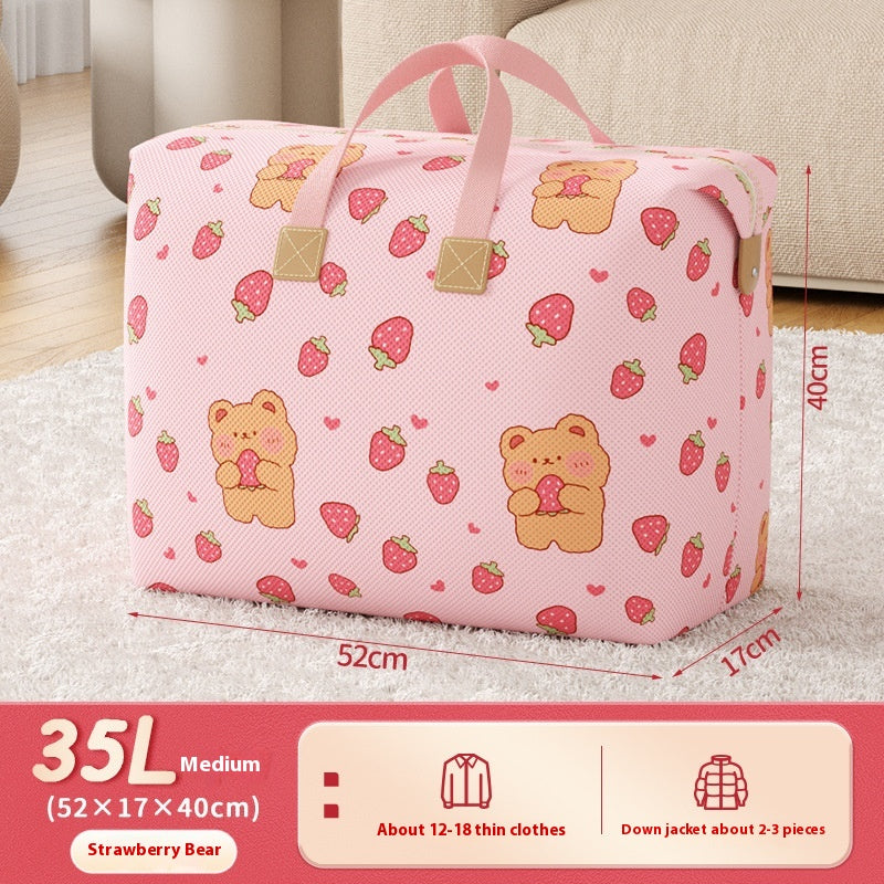 Large Multi-Purpose Storage Bag for Luggage Clothes & Quilt Organization