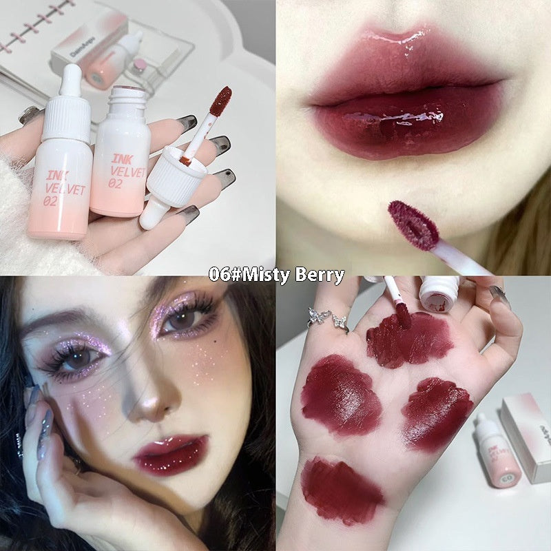 Moisturizing Lip Lacquer Set - Full Lips Non-Fading Color 3.5g