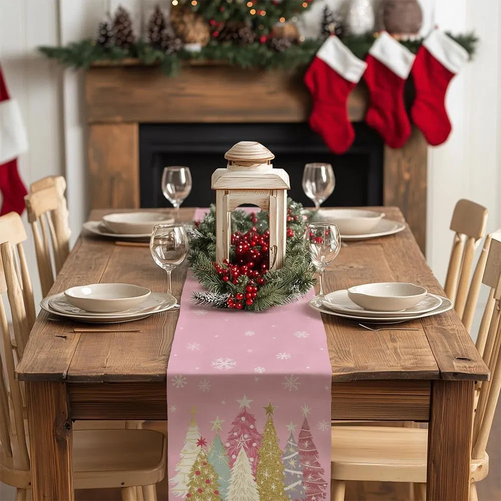 Christmas Table Runner 13x72 Inch - Festive Holiday Decor