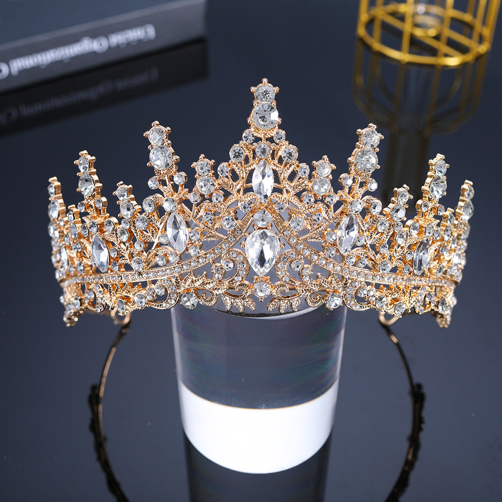 Bridal Crown Headband - Multiple Colors