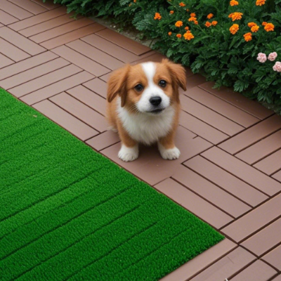 Interlocking Deck Tiles 44 Pack Waterproof Outdoor Patio Flooring 12x12 Square