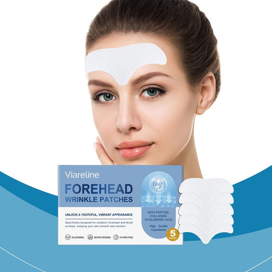 Forehead Wrinkle Patches Anti-Aging Facial Care Set - 5 Pieces