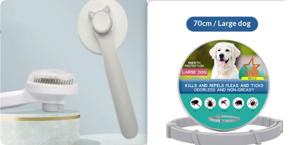 Pet Cat Comb for Grooming - Hair Remover & Detangler in Multiple Colors