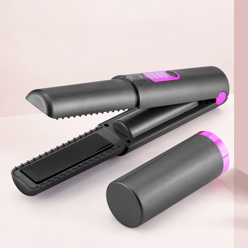 Women's Cordless Hair Straightener Comb - Rechargeable Hair Styling Tool