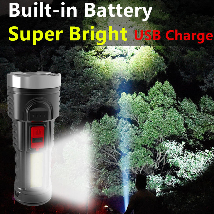 Rechargeable LED Work Light with Built-in Battery and Multiple Modes