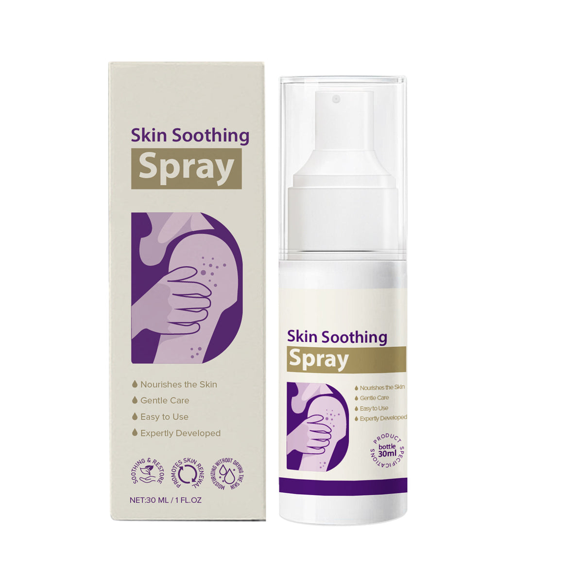 Non-standard Herbal Cool Skin Care Smooth Rejuvenation External Spray