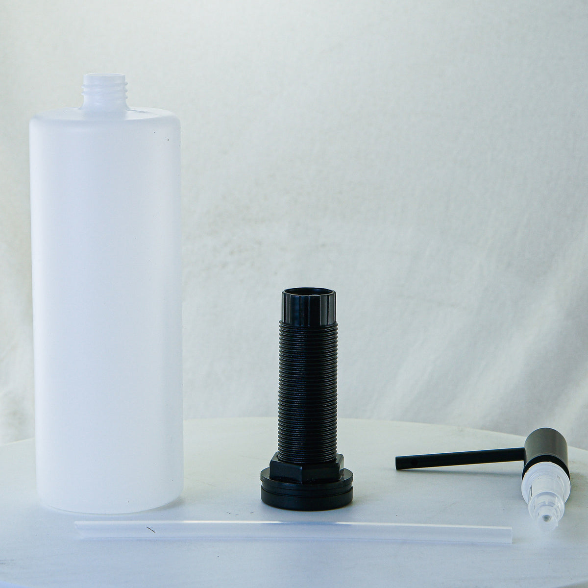 304 Stainless Steel Soap Dispenser for Sink - Matte Black, Brushed Gold & Natural