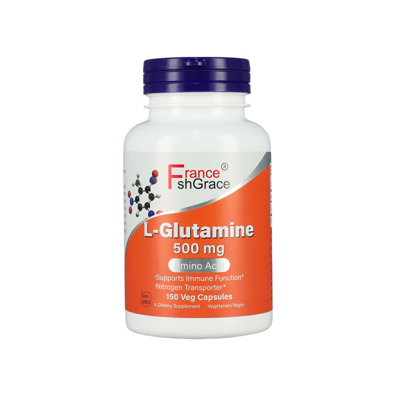 L-Glutamine 500mg Amino Acid - 150 Capsules