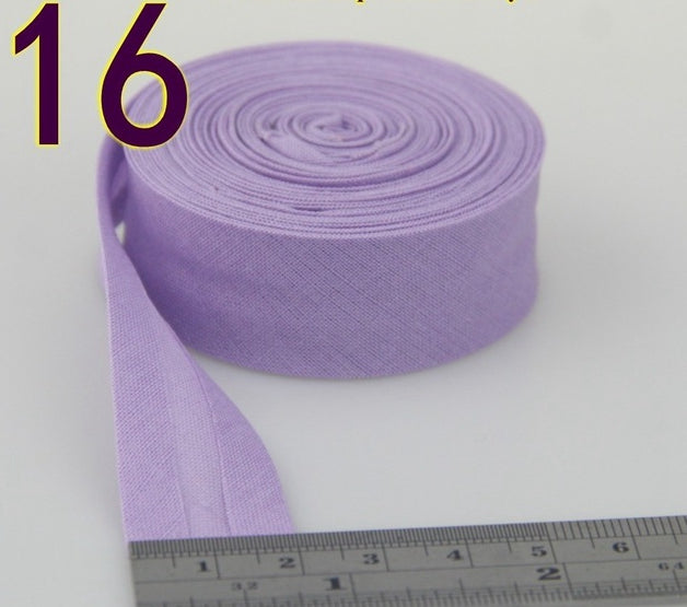 Hand-Patched Cotton Bias Tape for Sewing & Crafting - 20mm Wide