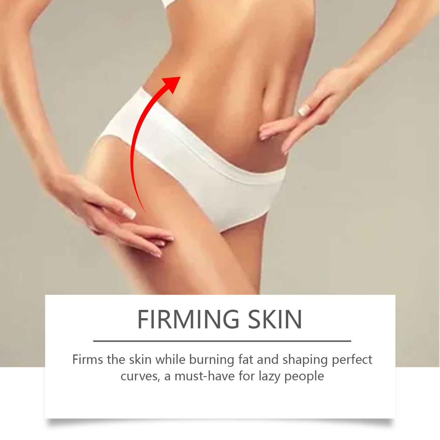 Body Firming Cream with Lactic Acid & Vitamin C for Skin Elasticity