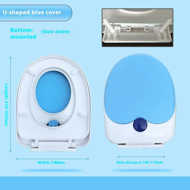 Dual-Purpose Toilet Lid Cover Thickened Modern Bathroom Storage