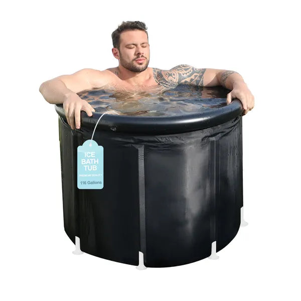 XXL Cold Plunge Tub - 102 Gallon Portable Ice Bath for Recovery