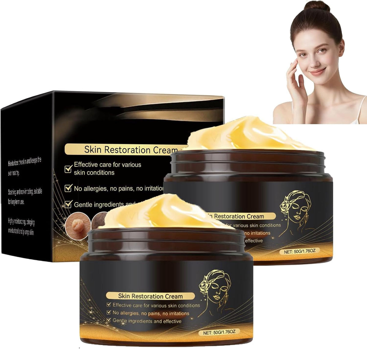 Lifting Cream for Face - 50g Firming Skin Care Moisturizer