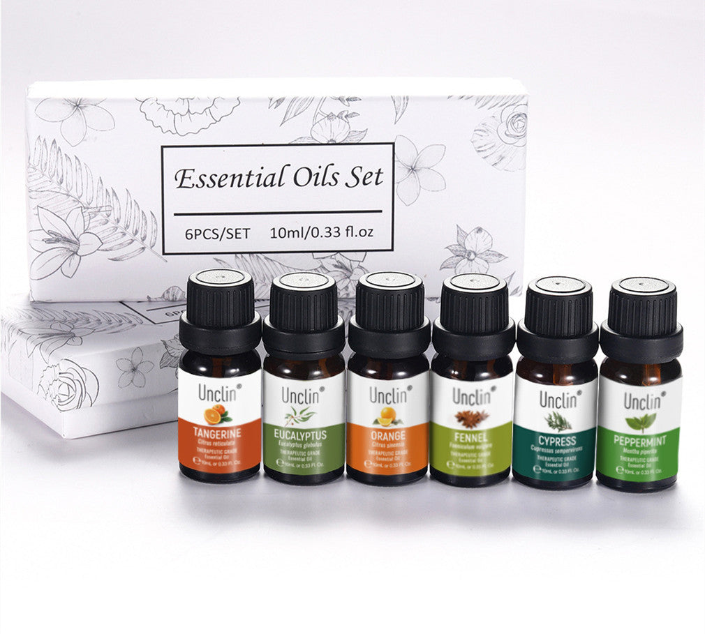 Essential Oil Set - 6 Piece, 10ml Each