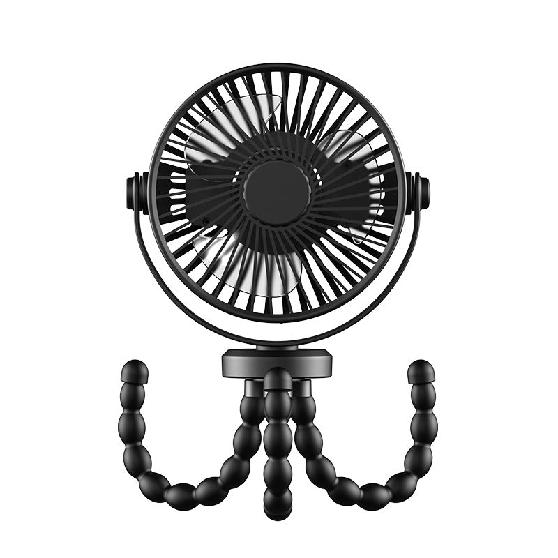 Portable Desk Fan with Night Light LED Fan for Office and Home Use