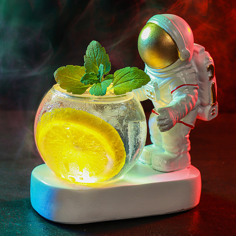 Creative Astronaut Cocktail Glass - Modern Wine Glass for Home Bar, 201-300ml