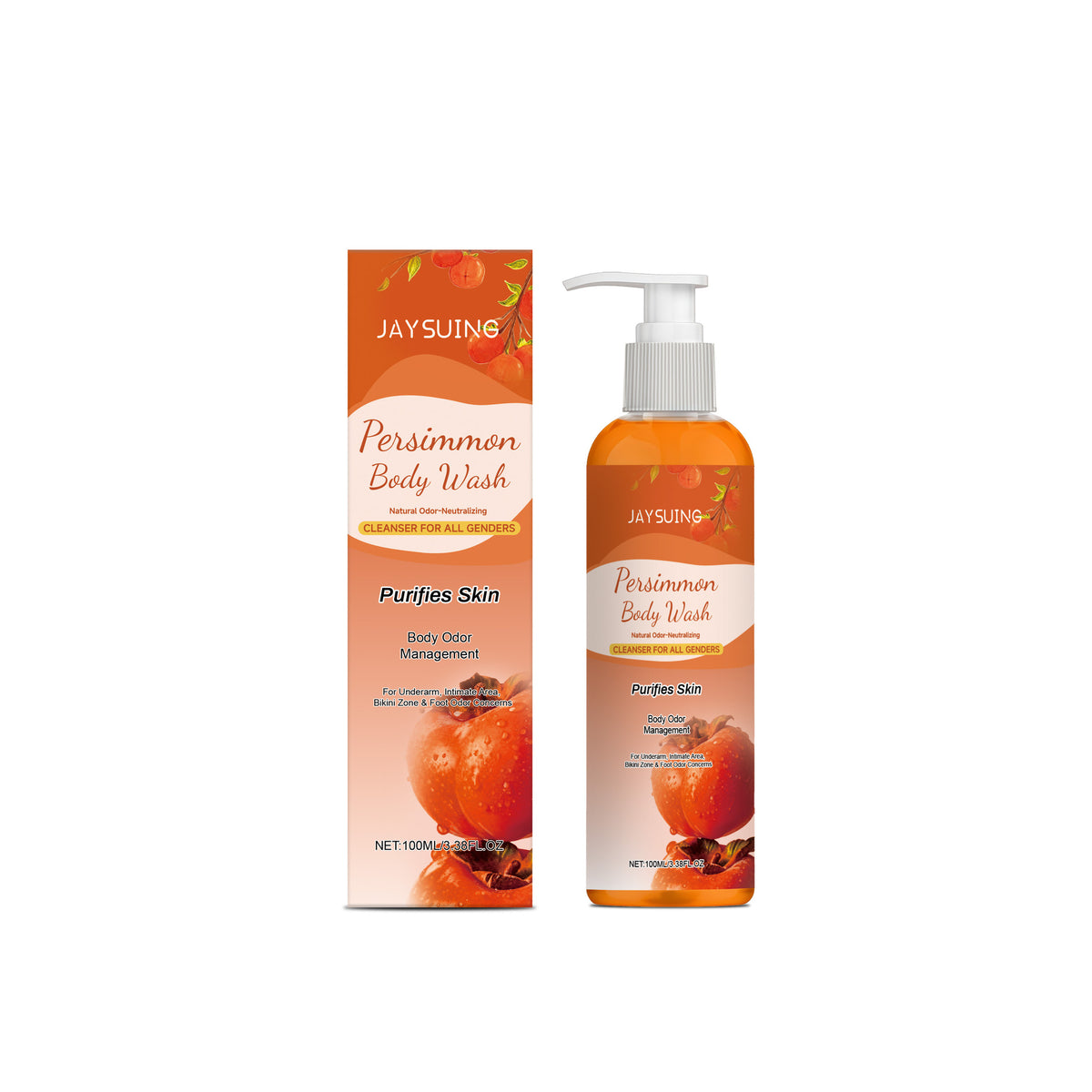 Persimmon Scented Shower Gel 100ml