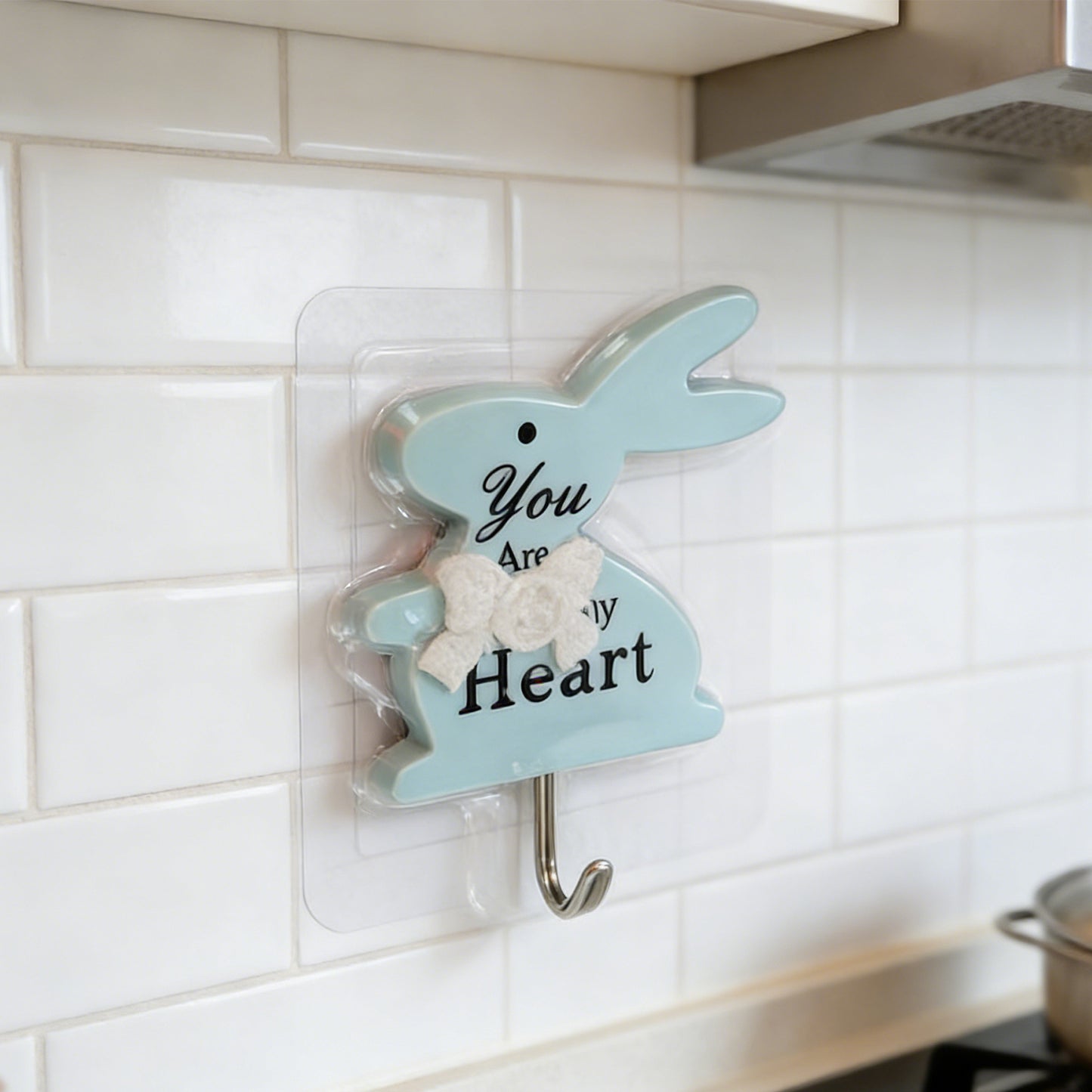 Rabbit Hanging Hook - Blue Kitchen Storage Organizer