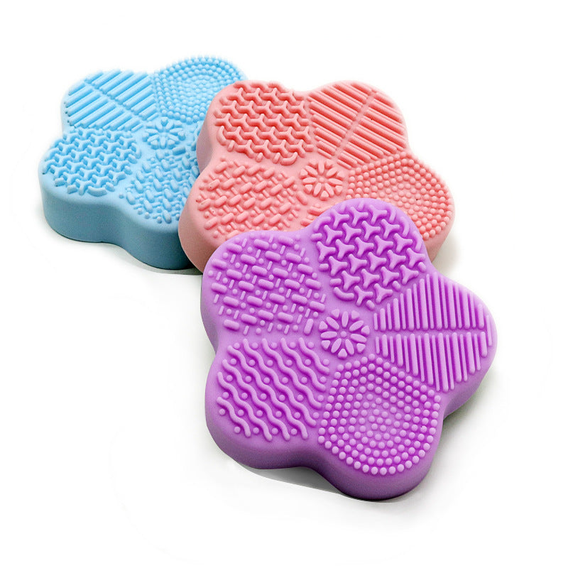 Silicone Starfish Shaped Scrub Pad - Bathroom Cleaning Sponge