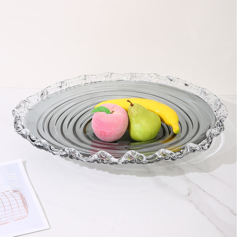 Large Fruit Platter Serving Tray for Kitchen & Office Entertaining