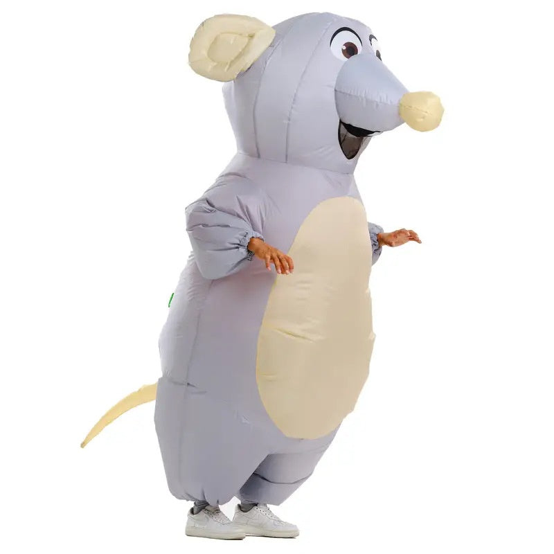 Inflatable Costume for Dogs Cats and Mice - Free Size Festive Wear