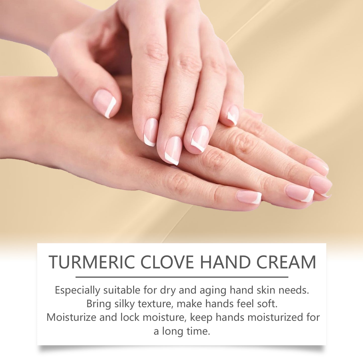 Turmeric Clove Oil Hand Cream - Moisturizing & Hydrating Skin Care
