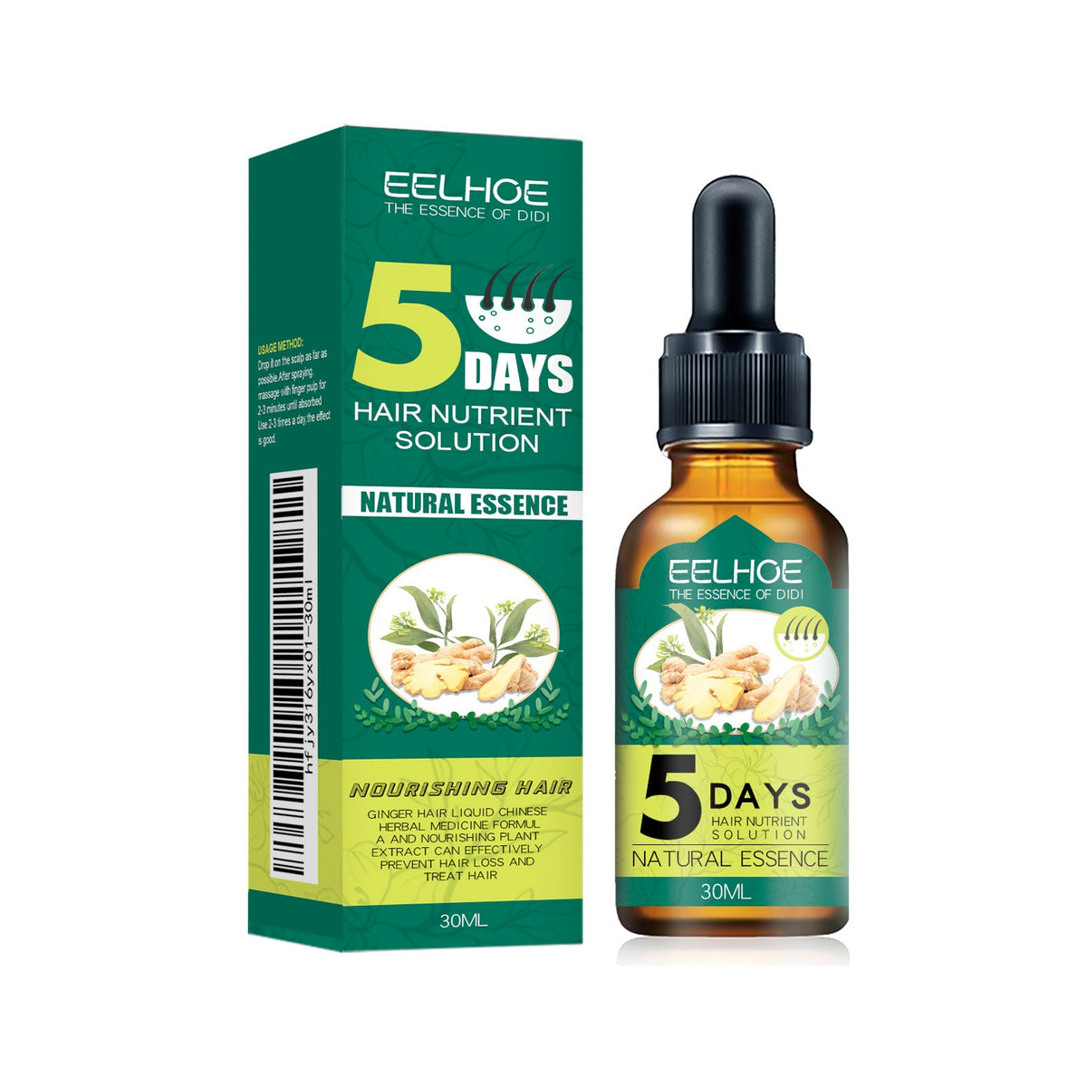 Ginger Hair Care Essential Oil - 30ml