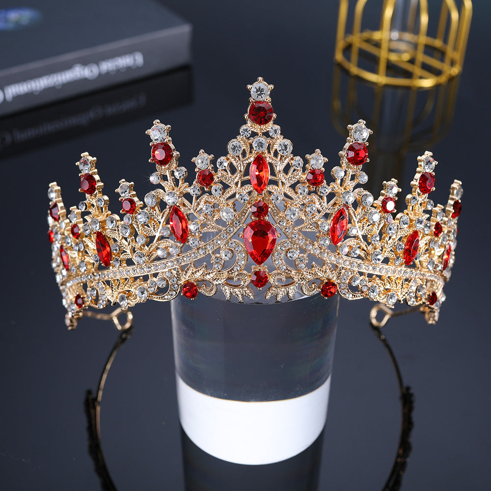 Bridal Crown Headband - Multiple Colors