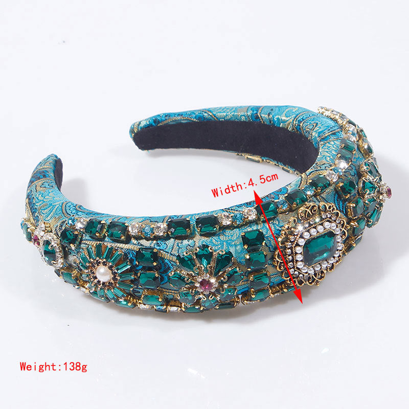 Baroque Plaid U-Shape Headband