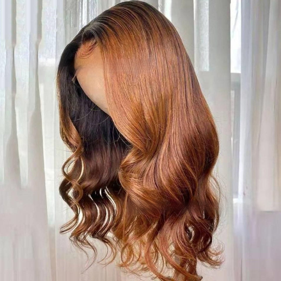 Real Human Hair Wig with Lace Cap - Multiple Styles & Lengths