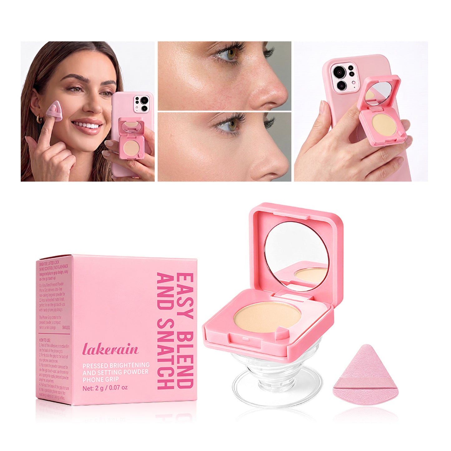 Baked Setting Powder Compact - All Colors & Sizes for Flawless Skin