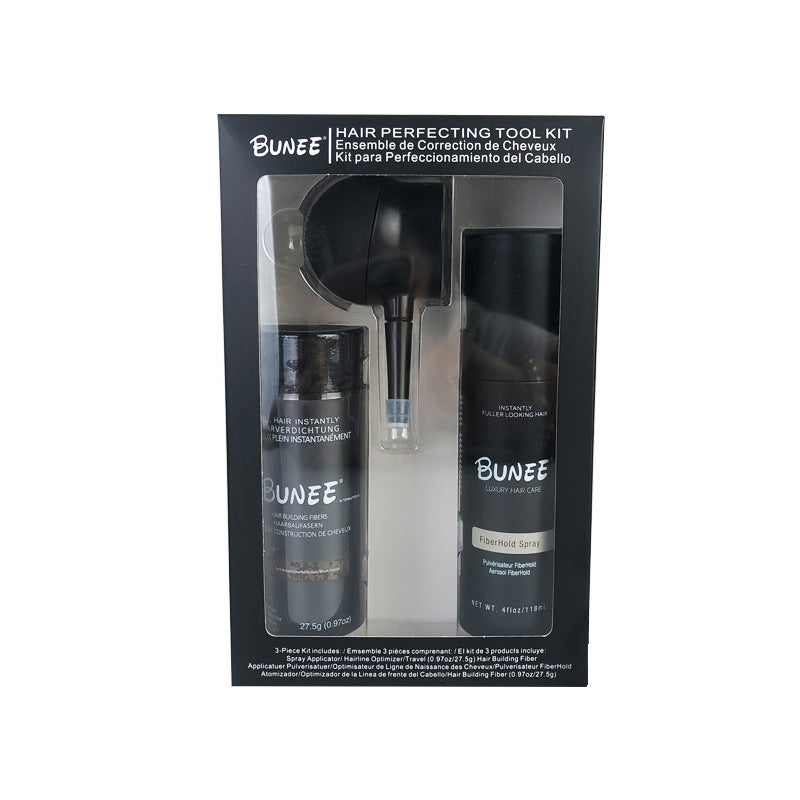 Dense Hair Fiber Powder - Hair Building & Shaping Kit