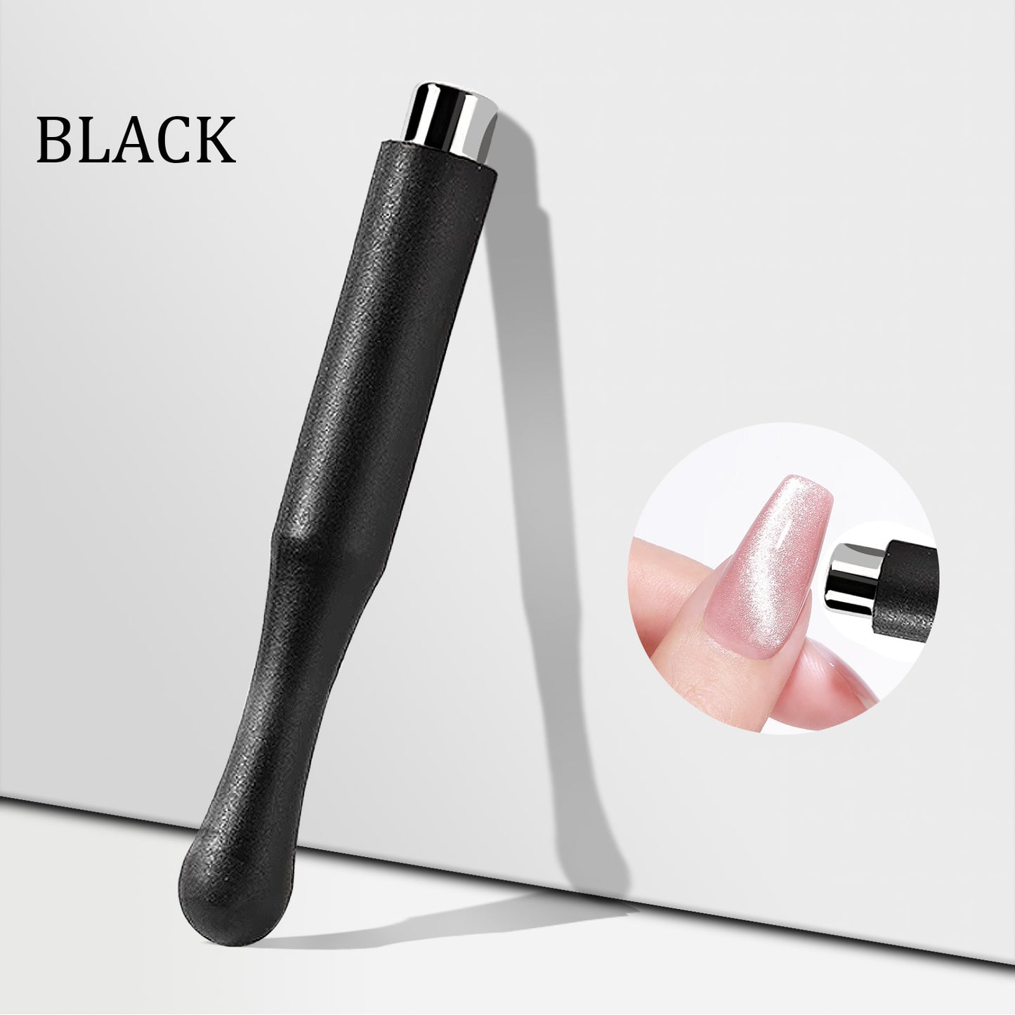 Magnetic Nail Art Tools - Portable Cylindrical Cat Eye Magnet Stick for Nail Design