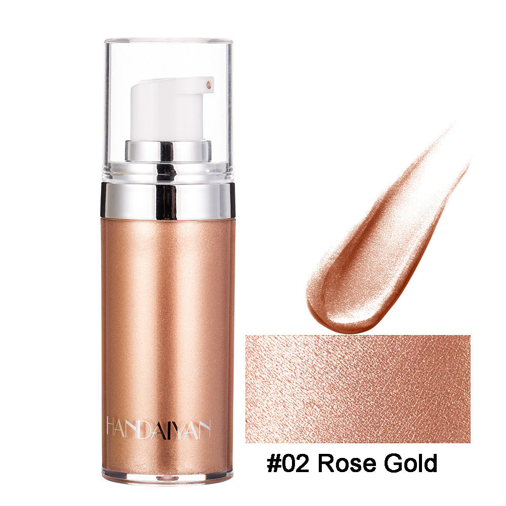 Liquid Highlighter Makeup Face Body Glow Brightener Glitter Bronzer - All Styles