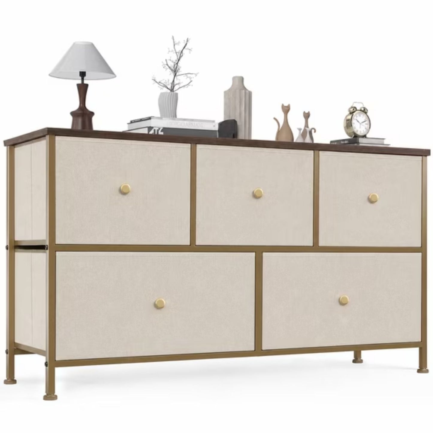 Fabric Storage Dresser - Versatile Chest of Drawers Organizer