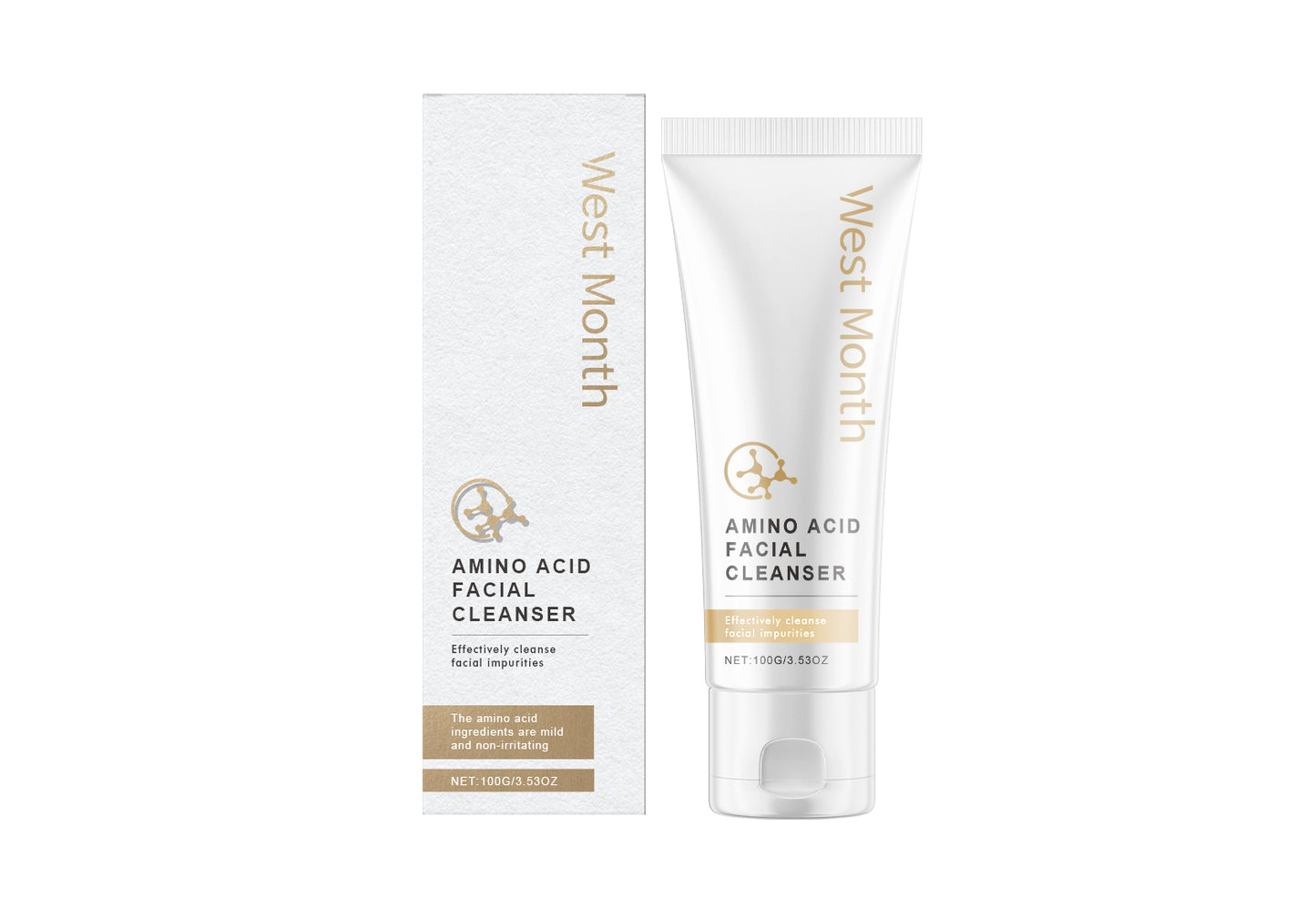 Gentle Amino Acid Facial Cleanser with Matsutake Extract & Hyaluronic Acid