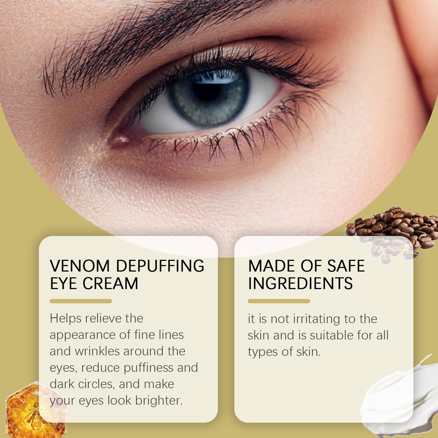 Hydrating Eye & Neck Cream - Moisturizing Skin Care 20g