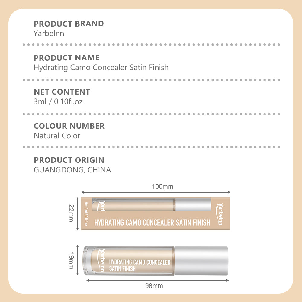 Natural Face Contour & Highlight Liquid Makeup Set - 3ml, 6ml, 9ml Variants